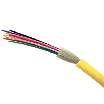 メーカーのマルチコア GJFJV 屋内リボン光ファイバ ケーブルは通信間の相互接続に使用されます